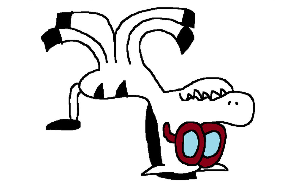 1024x633 Zombie Zebra Being Tangled Up