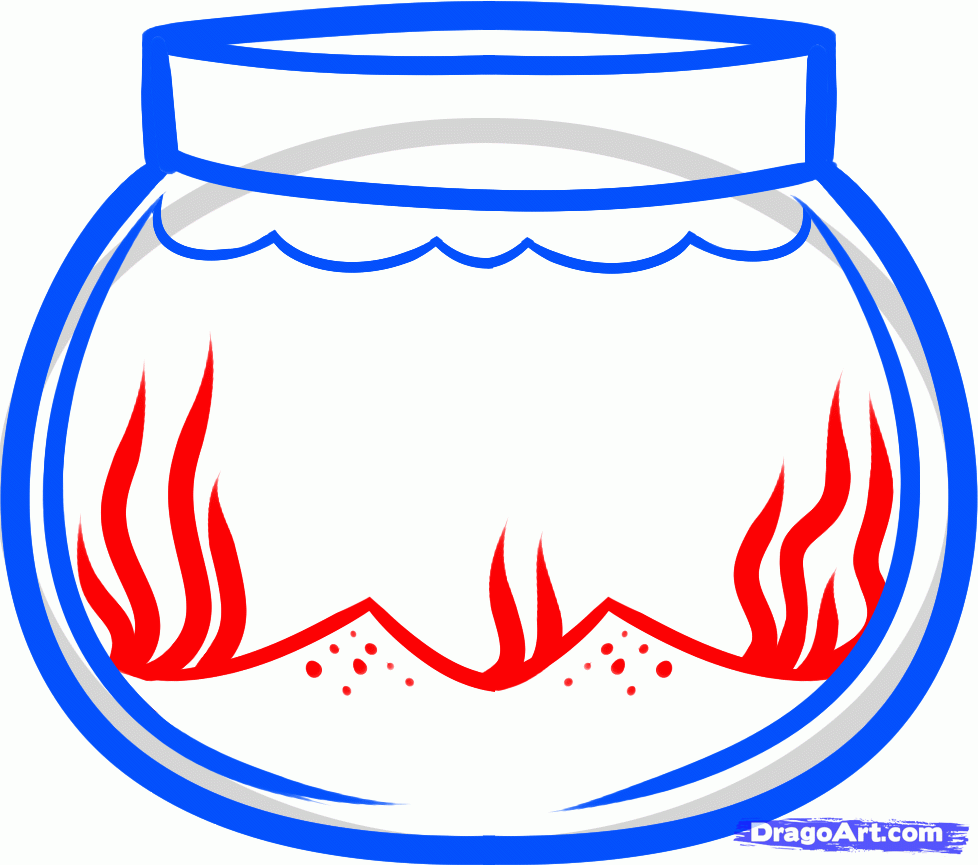 978x865 Draw A Fish Tank, Step