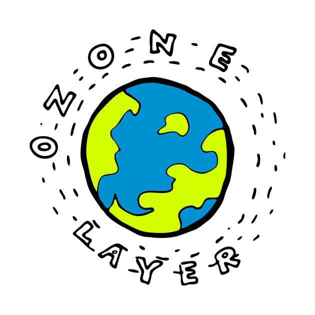630x630 Earth's Ozone Layer Drawing Clipart