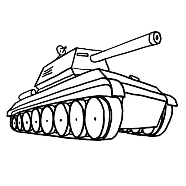 600x600 How To Draw A Tank