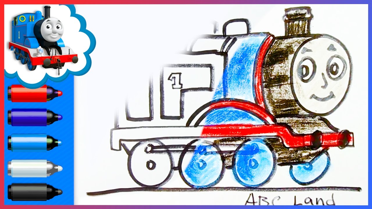 1280x720 thomas and friends how to draw thomas the tank engine