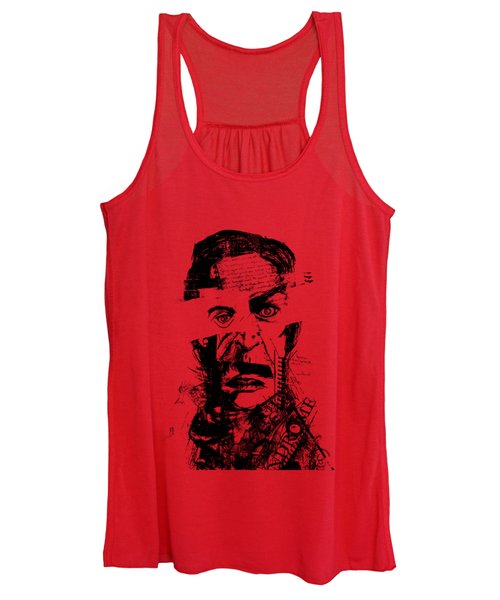 500x600 Charcoal Drawing Women's Tank Tops Fine Art America