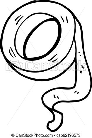 314x470 Line Drawing Cartoon Sticky Tape