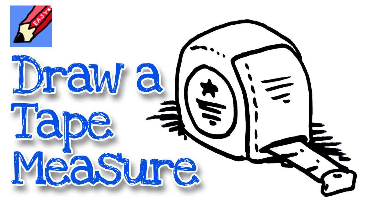 1280x720 How To Draw A Tape Measure Real Easy