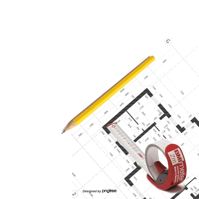 640x640 Tape Measure, Ruler, Pencil Png Clipart Image