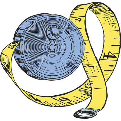 400x400 Tape Measures Transparent Png Images