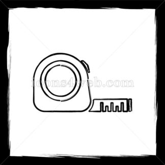 324x324 Tape Measure Sketch Icon