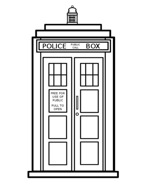 474x613 Doctor Who Coloring Book Pdf Dr Who Doctor Who, Tardis