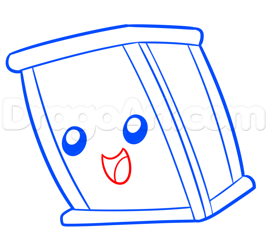 880x786 Draw A Chibi Tardis, Step