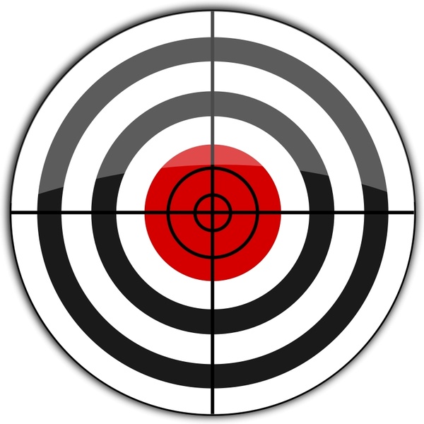 600x600 Target Icon Free Vector In Open Office Drawing