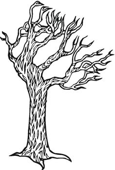 236x350 great tree illustrations images tree clipart, tree coloring