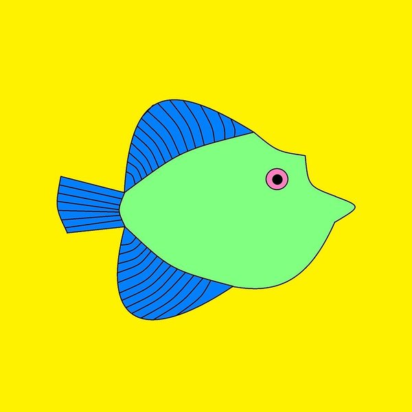 600x600 Saltwater Fish Drawings Fine Art America