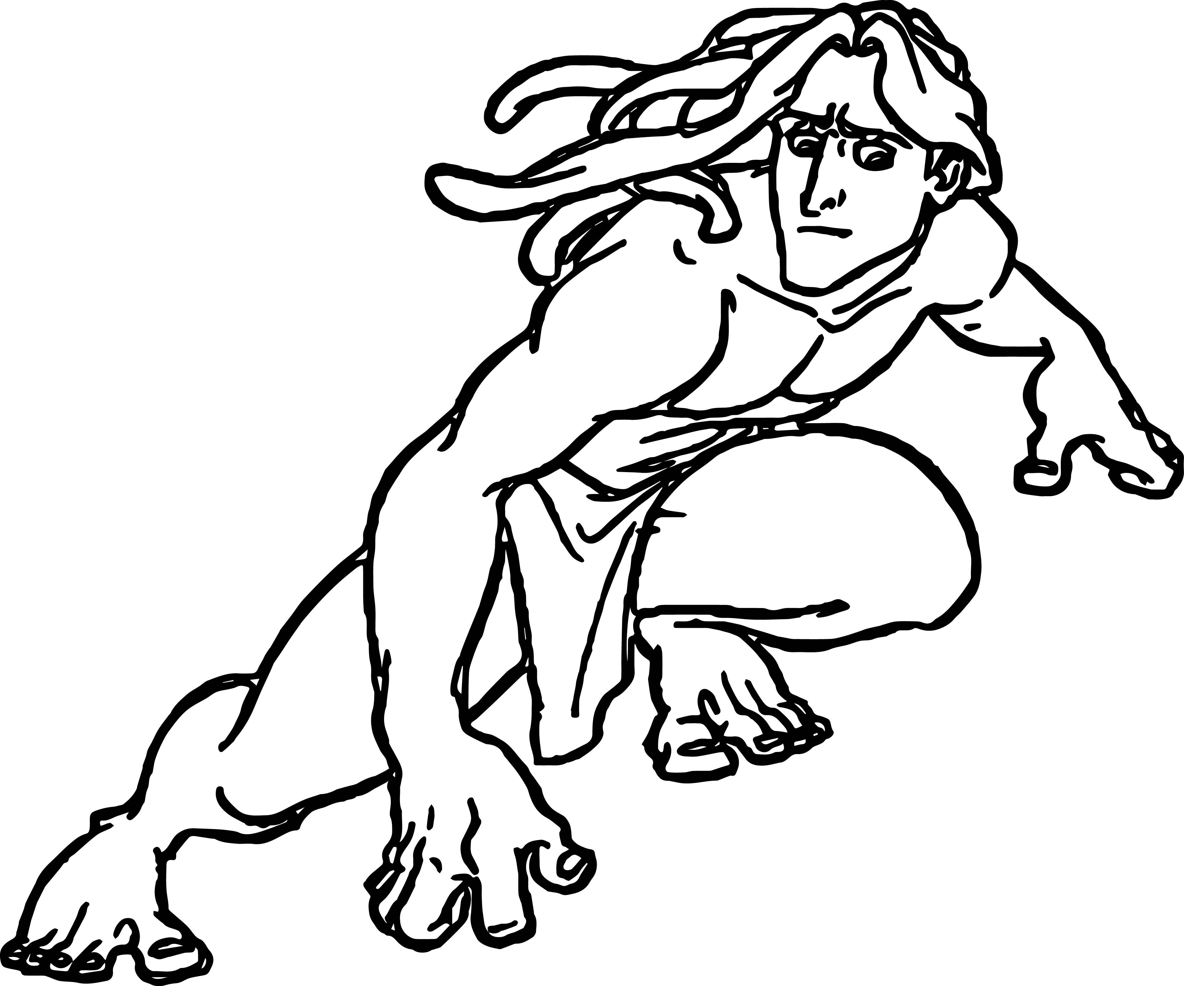 3875x3227 Tarzan Coloring Pages Wecoloringpage