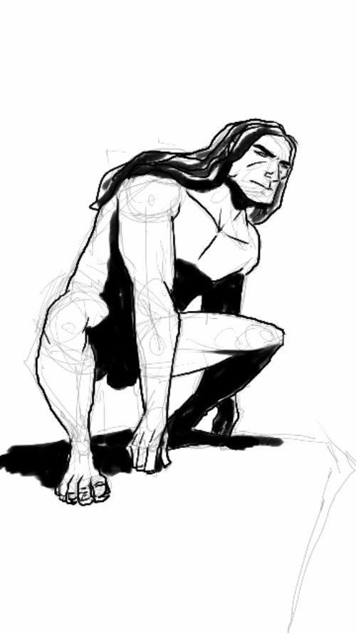 500x889 Daily Doodle Tarzan Nguyening It !