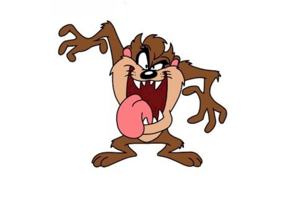 Tasmanian Devil Cartoon Drawing | Free download on ClipArtMag