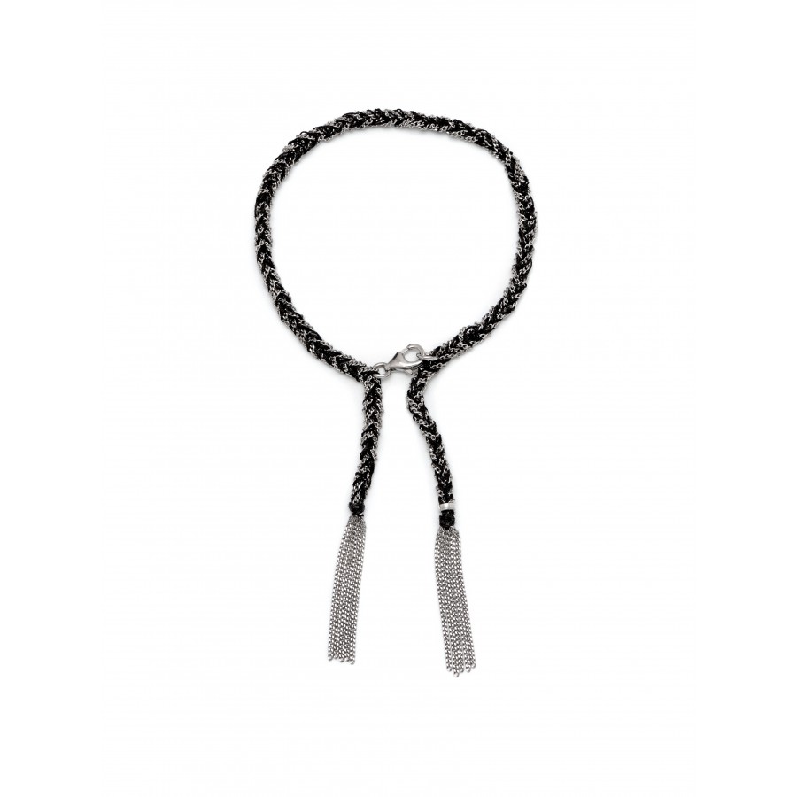 900x900 Panama Chain Tassel Bracelet