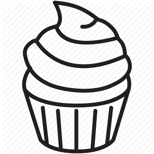 512x512 Cupcake, Decorate, Delicious, Frosting, Sweet, Taste Icon