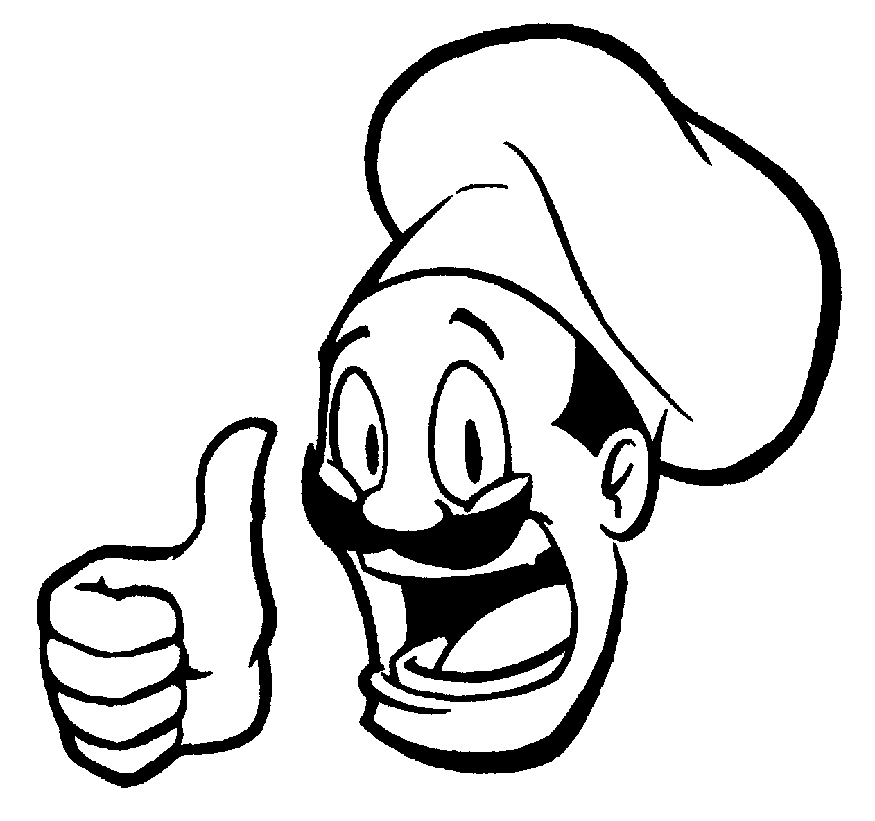 1262x1185 Collection Of Free Chef Drawing Taste Download On Ui Ex