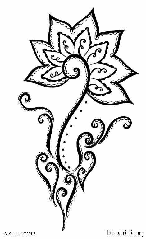 470x768 Henna Designs Drawings