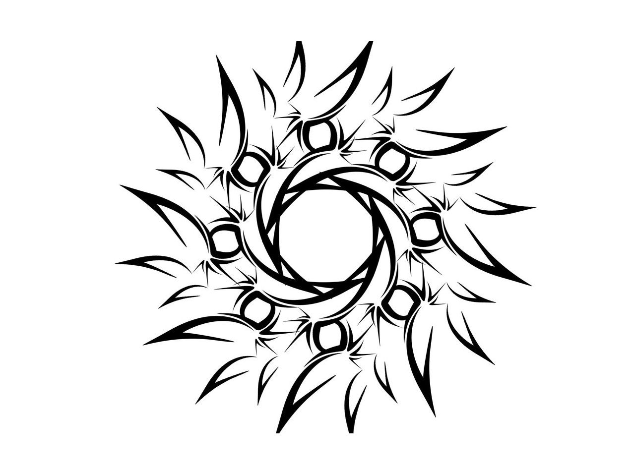 1280x960 Simple Art Nouveau Designs