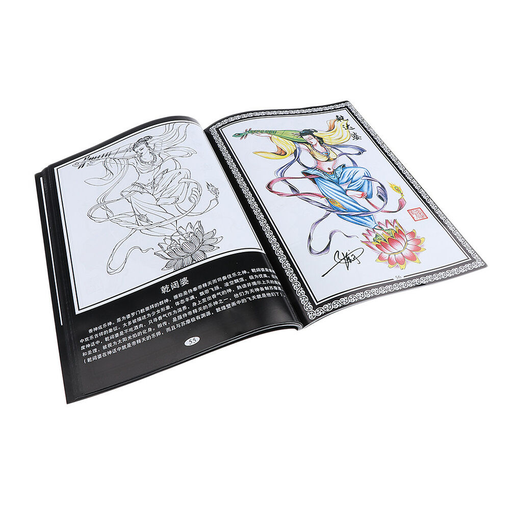 1000x1000 Figures Design Tattoo Reference Book Sketch Picture Instruction