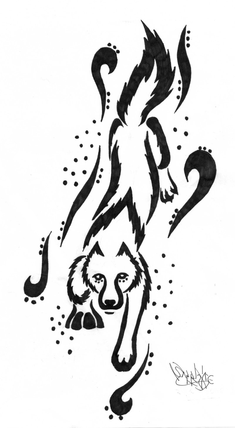 800x1455 Wolf Tattoo Drawing Ideas