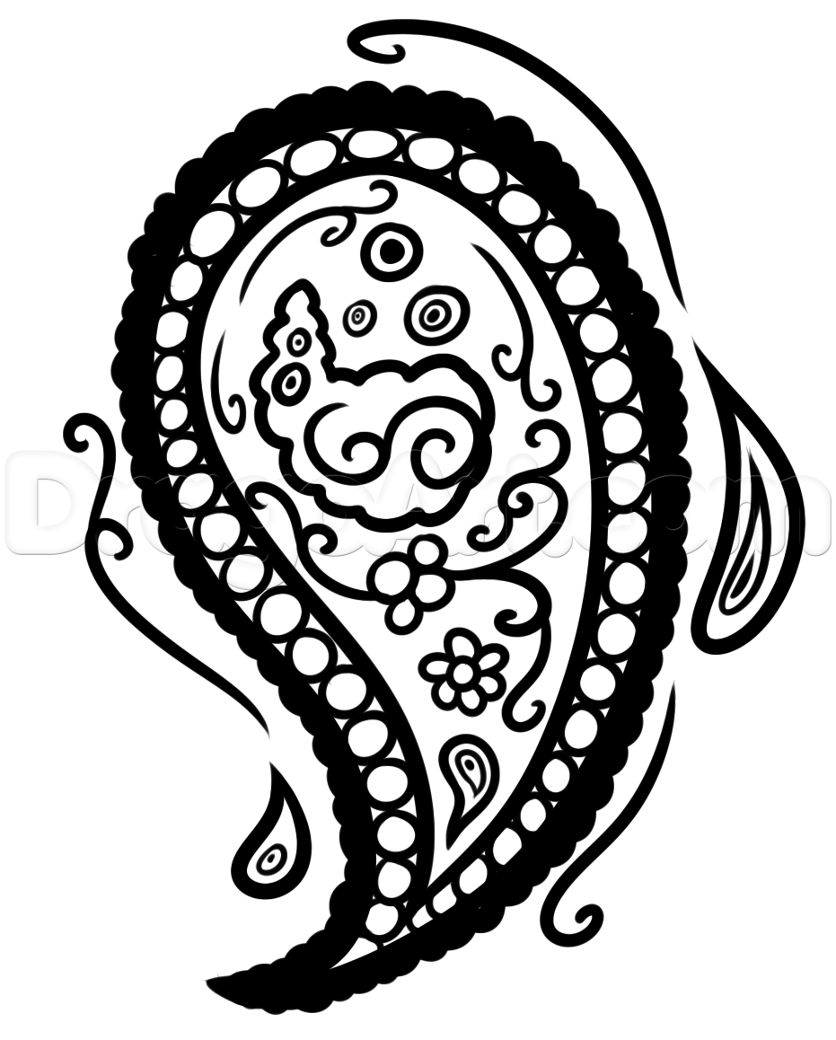 931x1158 Hindu Tattoo Drawing Tutorial, Step