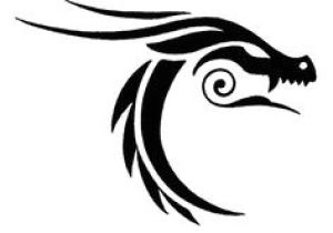 300x210 Drawings Of Tribal Dragons Best Simple Dragon Tattoo Drawings