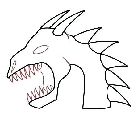 447x396 Dragon Easy How To Draw A Dragon Easy But Cool Tutorial Easy