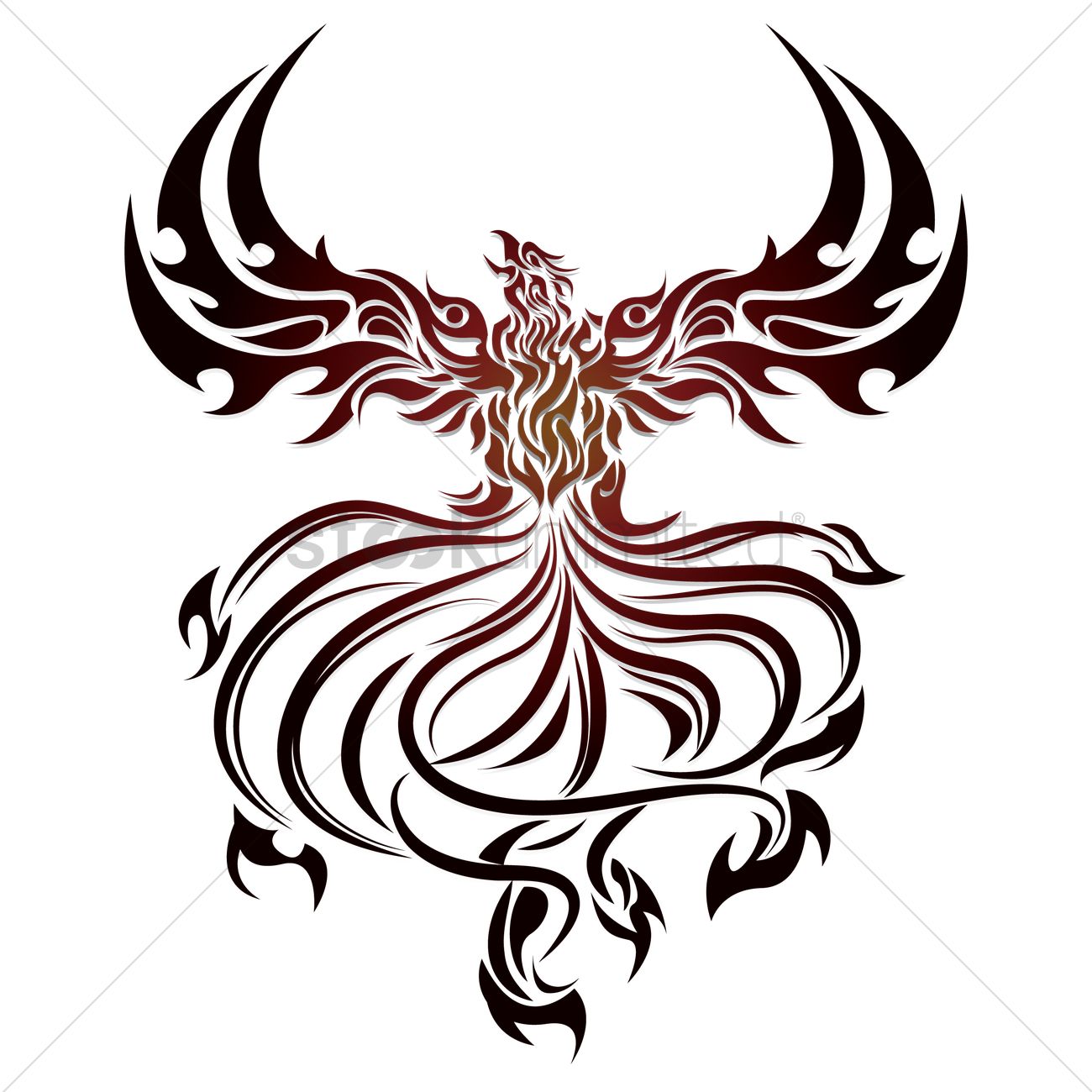 1300x1300 Free Eagle Tattoo Vector Image
