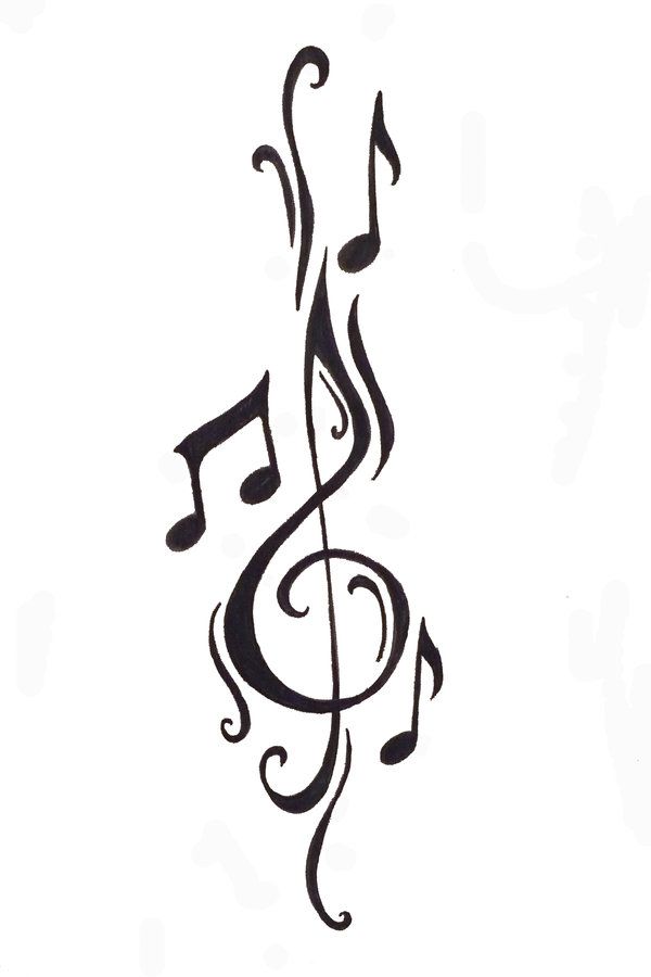 600x900 List Of All Music Tattoos Design