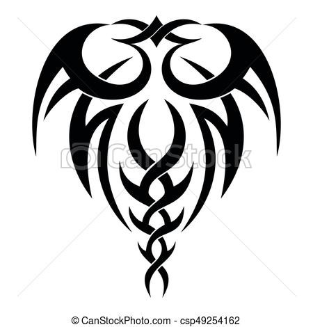 450x470 Tribal Tattoo Designs Wolf Best Tribal Drawings Images