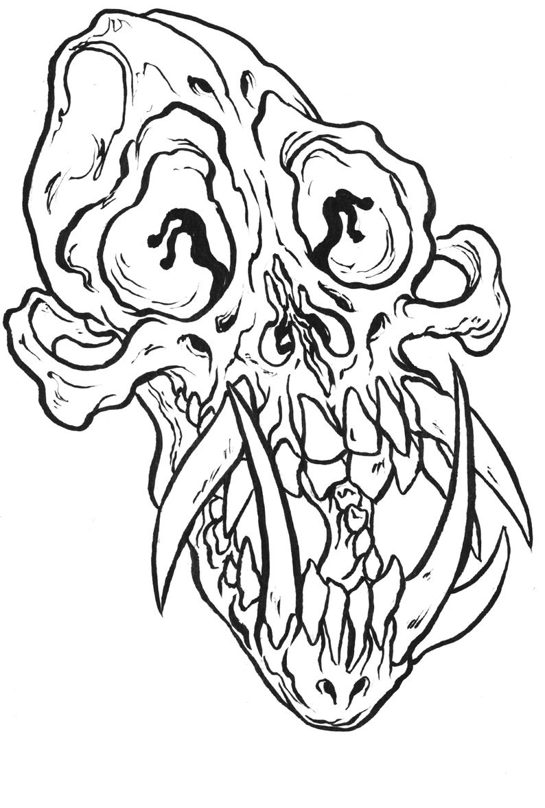 794x1177 Tattooinktober Digital Download Tattoo Flash And Coloring Book Etsy