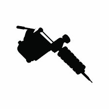 225x225 Tattoo Machine Silhouette