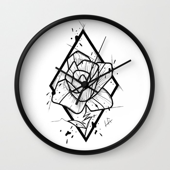 700x700 Flower Handmade Drawing, Made In Pencil And Ink, Tattoo Sketch