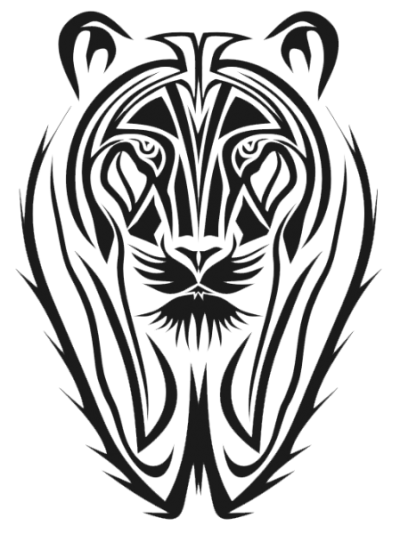 400x534 Drawing Tigers Head Tattoo Transparent Png Clipart Free Download