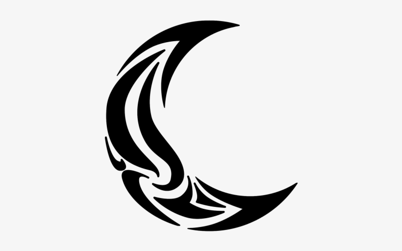 820x512 Tribal Moon Tattoo