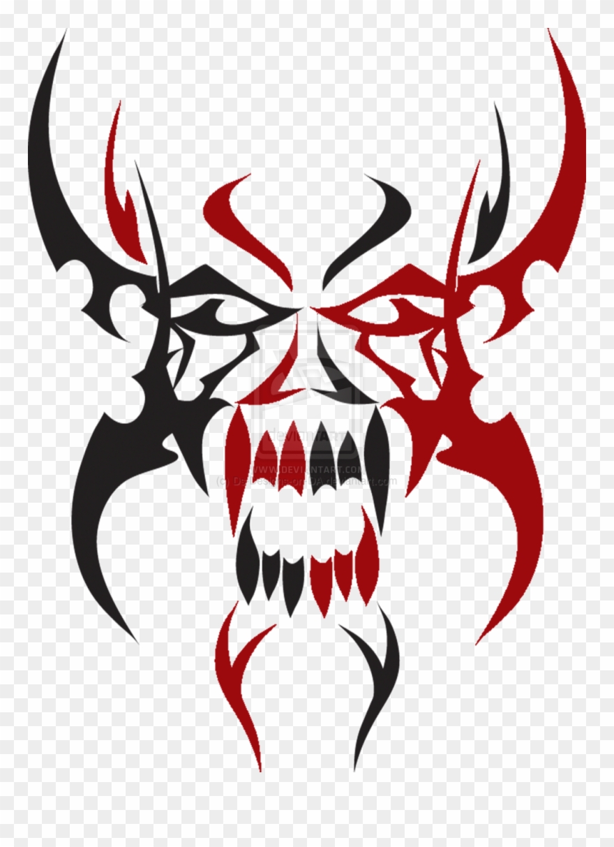 880x1213 Tribal Skull Tattoos