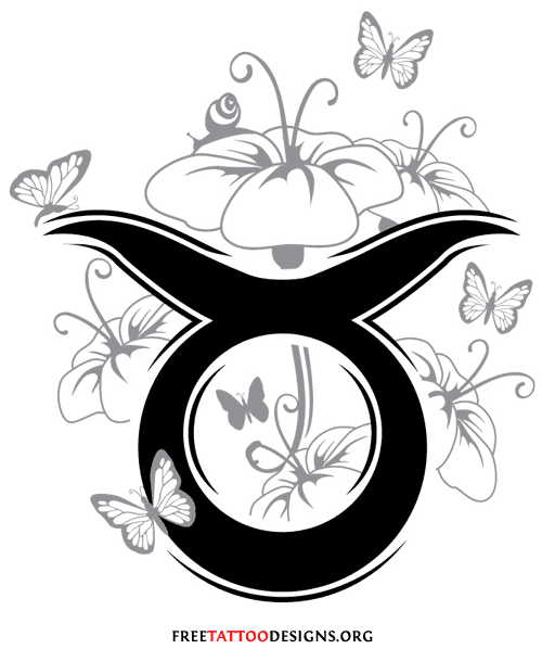 500x598 Free Taurus Bull Tattoo Design Tattoo Ideas