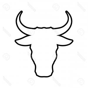 300x300 Photobull Representing Taurus Zodiac Sign Or Just A Sharp Vector