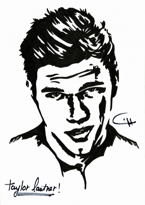 495x700 Portrait Of Taylor Lautner