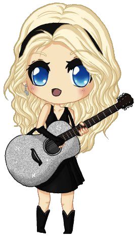 267x481 Taylor Swift Chibi Blackboard In Kawaii Drawings, Cute