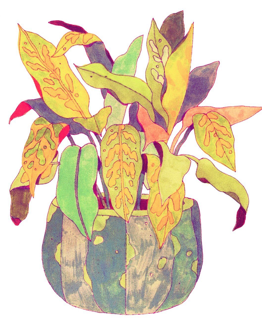 1058x1322 Taylor Price A Marker Drawing From Last Night