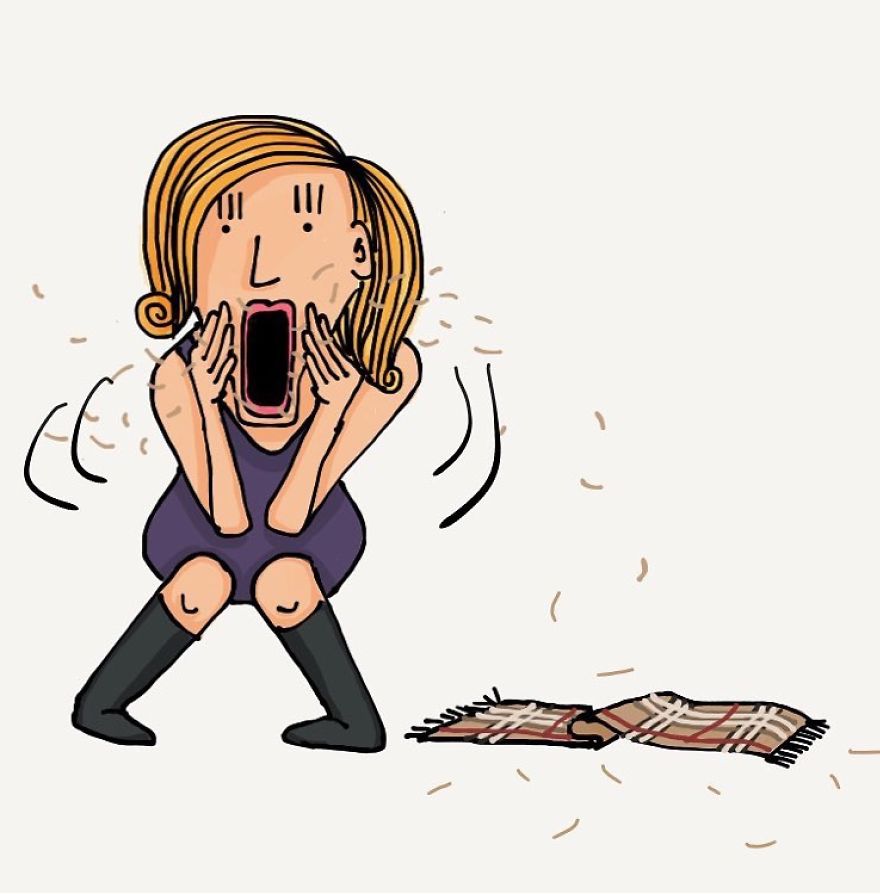 880x894 i spent years illustrating first world problems, meanwhile