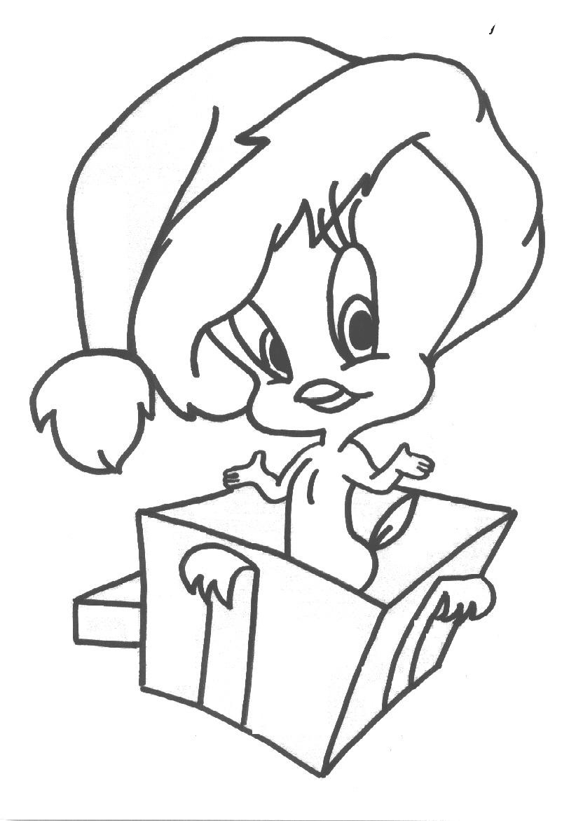832x1170 Taz Drawing Tweety For Free Download