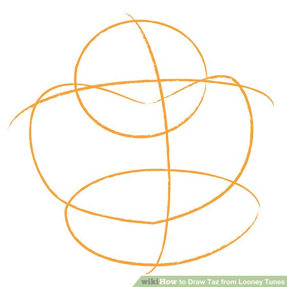 560x560 How To Draw Taz From Looney Tunes Steps