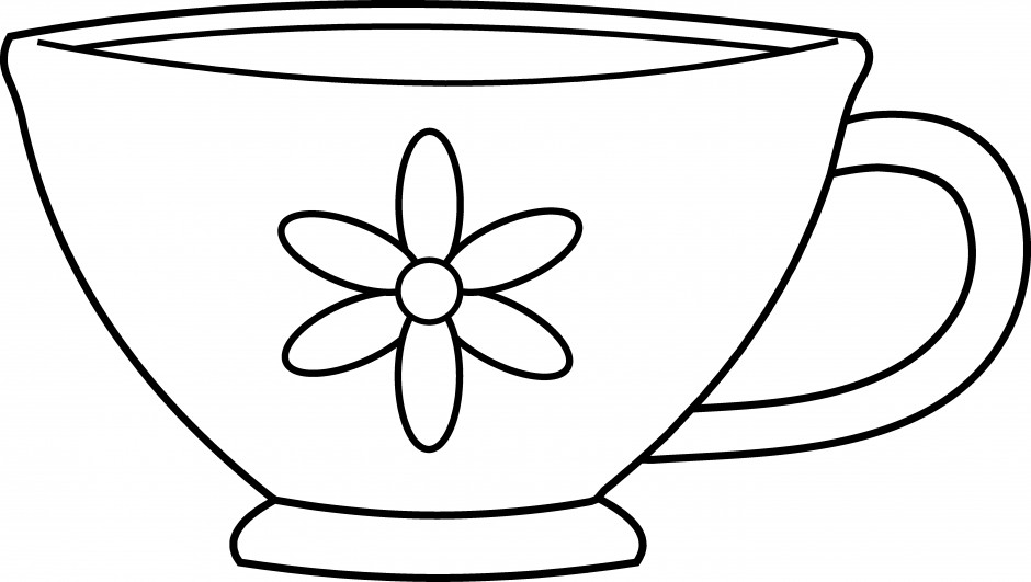 940x531 Tea Cup Coloring