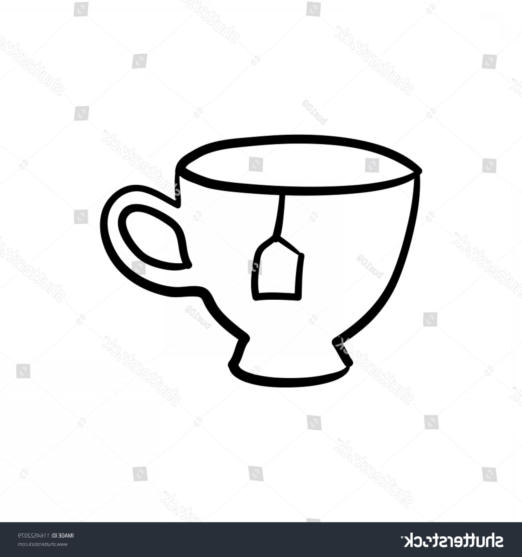 1800x1920 Tea Cup Drawing Vector Illustration Geekchicpro