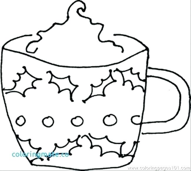 650x580 Tea Cup Coloring
