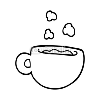 400x400 Line Drawing Cartoon Cup Of Tea Buy Photos Ap Images Detailview